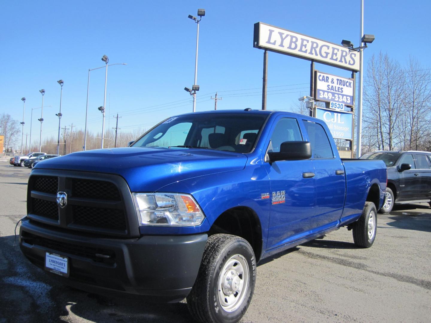 2016 blue /gray RAM 2500 trades man (3C6TR5HT6GG) with an 5.7L V8 OHV 16V engine, located at 9530 Old Seward Highway, Anchorage, AK, 99515, (907) 349-3343, 61.134140, -149.865570 - Low Miles on this Ram 2500 long bed, come take a test drive. - Photo#0